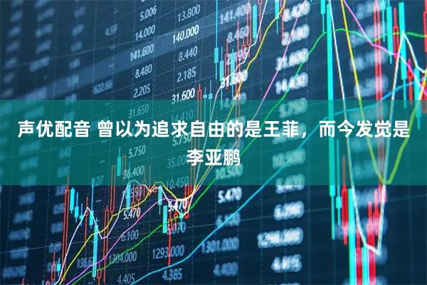 声优配音 曾以为追求自由的是王菲，而今发觉是李亚鹏